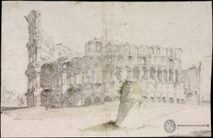 Velasquez, Colosseum with Meta Sudans