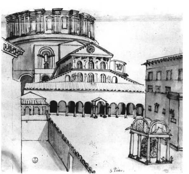 G.A.Dosio, 1575 or shortly before, formerly Uffizi, Florence 2555.